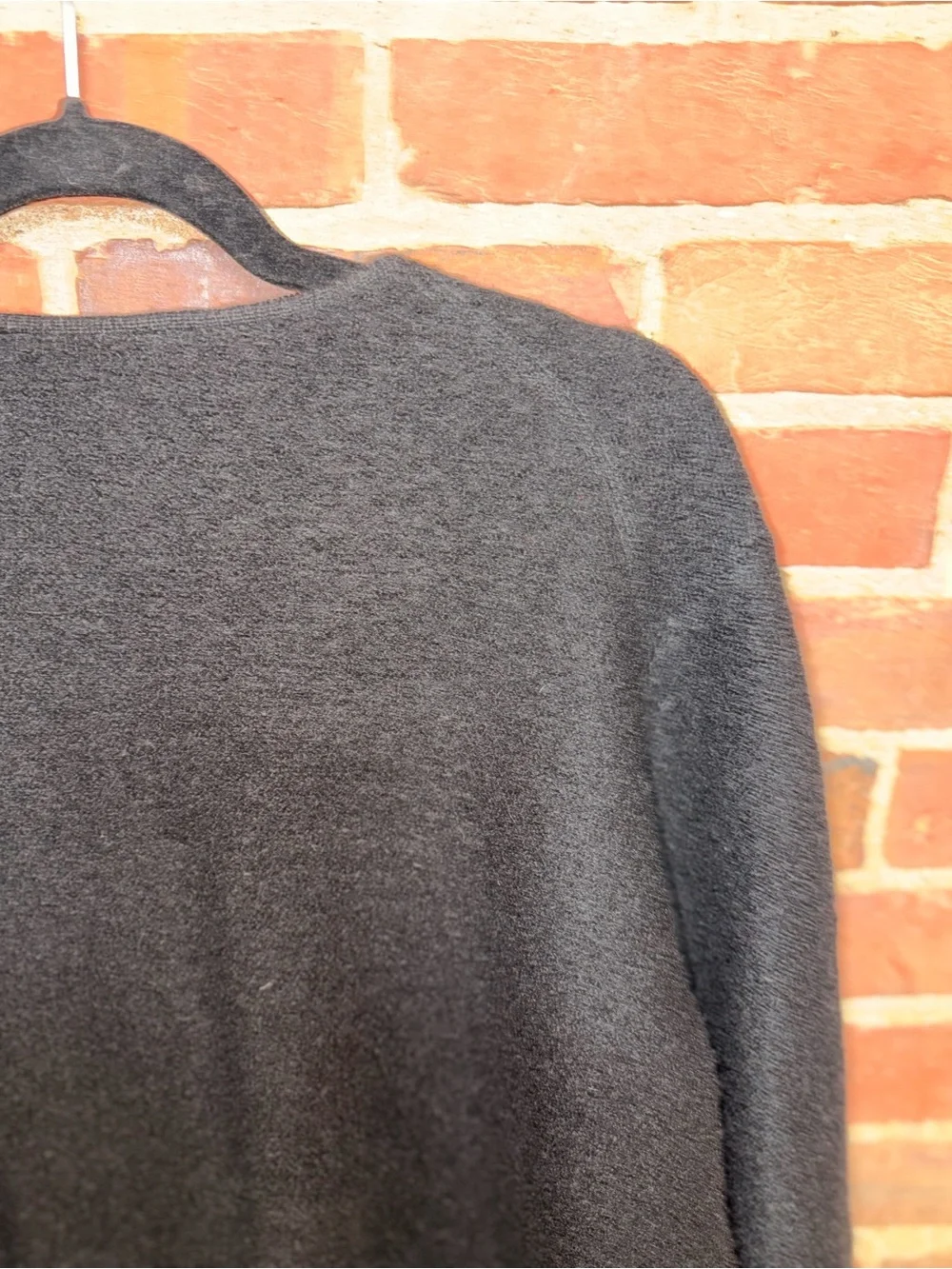 The North Face Men's Black Full-Zip Knit Jacket Wide Neck Large